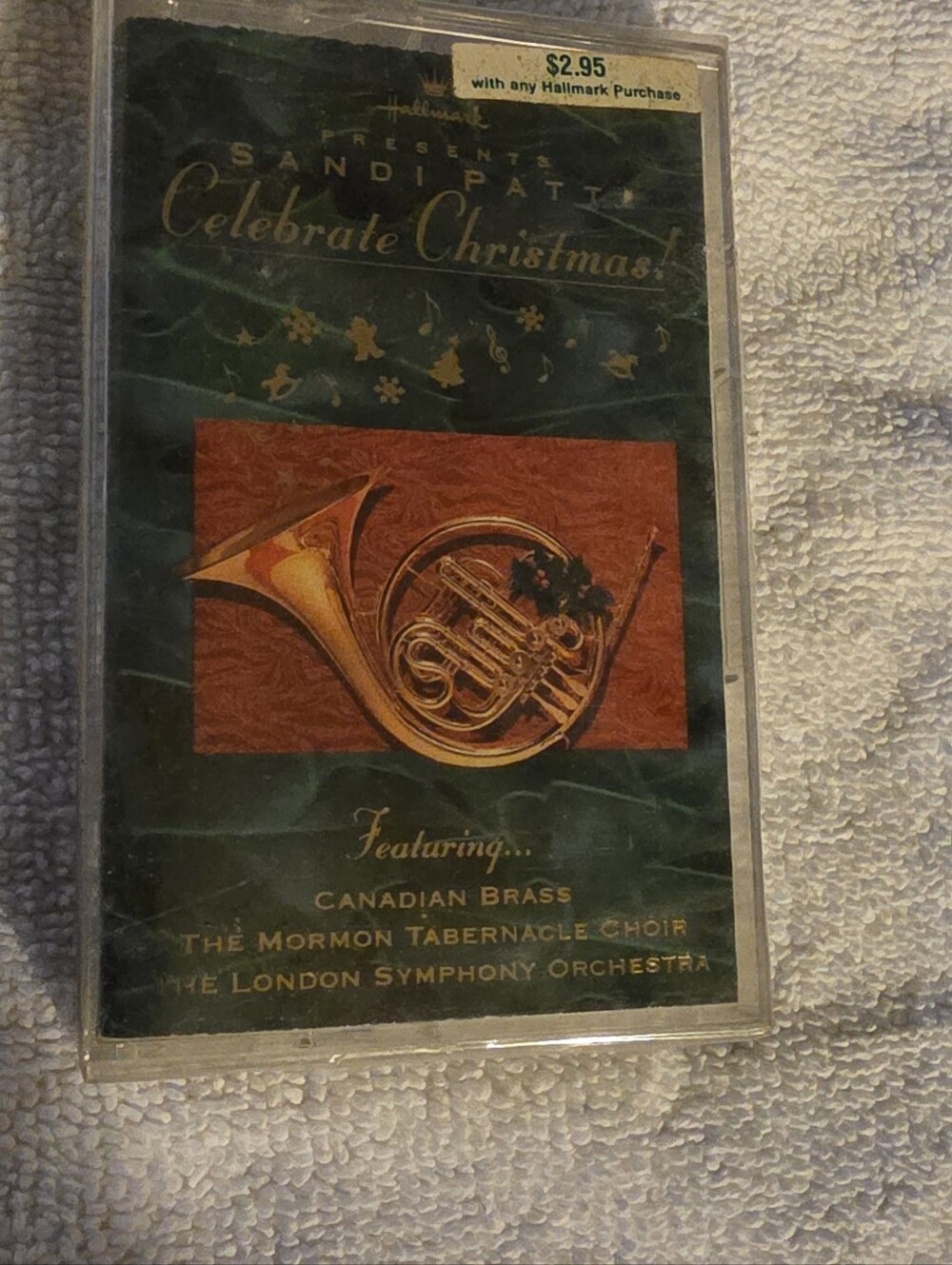 Sandi Patty Celebrate Christmas! Cassette Album 1992 Hallmark London Symphony